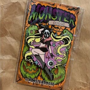 Monster Posse Ghostface Babe Sailor Moon Enamel Pin UNOPENED